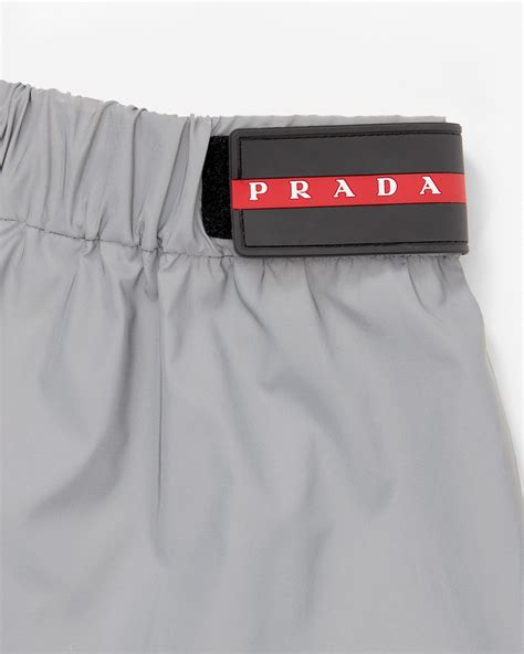 prada nylon track pants|prada nylon pants.